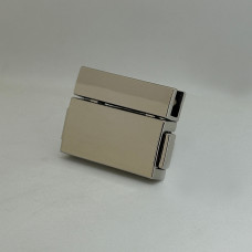 Замок для сумки, нікель, 40×30 мм