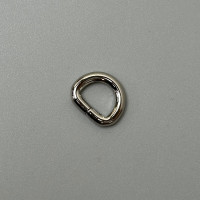 Полукольцо, никель, 14×10 мм