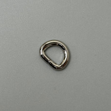 Півкільце, нікель, 14×10 мм