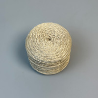 Cream polyester cord, 3 mm soft
