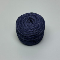 Темно-синий полиэфирный шнур, 3 мм софт