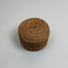 Світло-коричневий поліефірний шнур, 3 мм софт