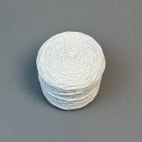 Белый полиэфирный шнур, 3 мм софт