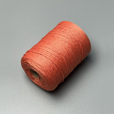 Apricot polyester cord, 2 mm
