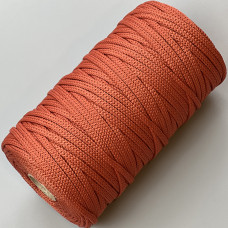 Brick polyester cord, 5 mm