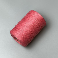 Coral polyester cord, 2 mm