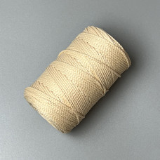 Крем брюле поліефірний шнур, 3 мм