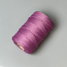 Cyclamen polyester cord, 3 mm