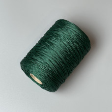 Dark green polyester cord, 2 mm