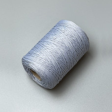 Grey blue polyester cord, 2 mm