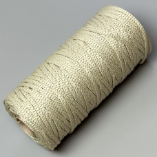 Linen polyester cord, 4 mm soft