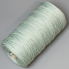 Mint polyester cord, 5 mm