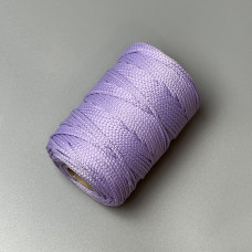 Нежно-фиолетовый полиэфирный шнур, 3 мм