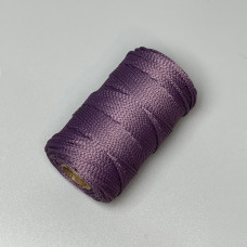 Pastel violet polyester cord, 3 mm