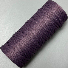 Pastel violet polyester cord, 4 mm soft