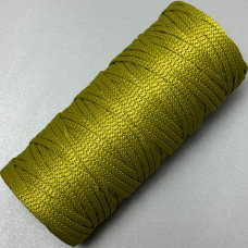 Pistachio polyester cord, 4 mm soft