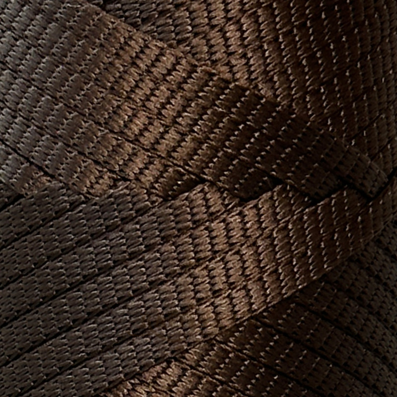 4 mm Dark Brown ribbon polyester cord Raffia™ Kyiv
