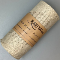 3,5 мм Light Beige поліефірний шнур