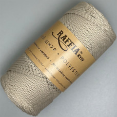 3.5 mm White Grey polyester cord