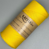 3.5 mm Yellow polyester cord