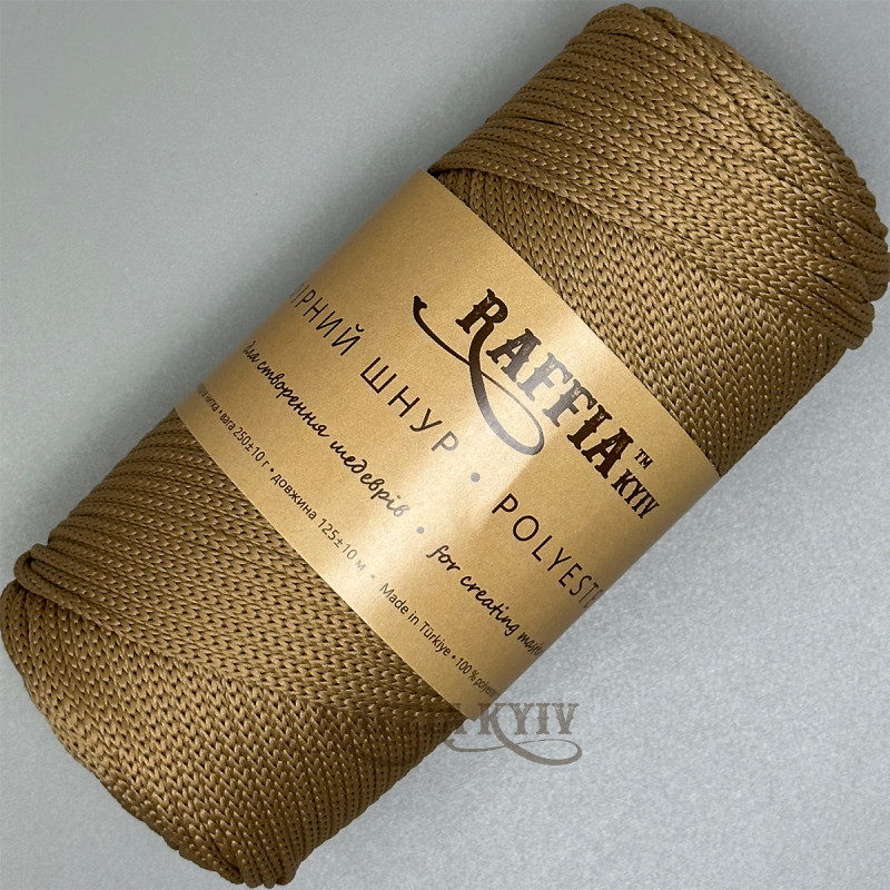 3.5 mm Wood polyester cord