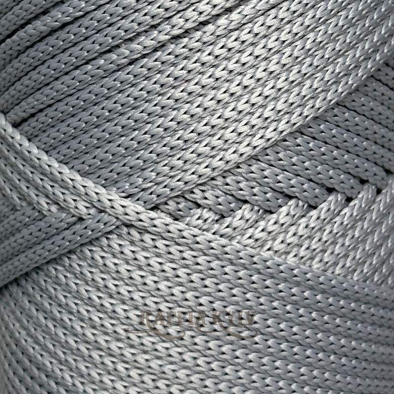 3.5 mm Silver polyester cord