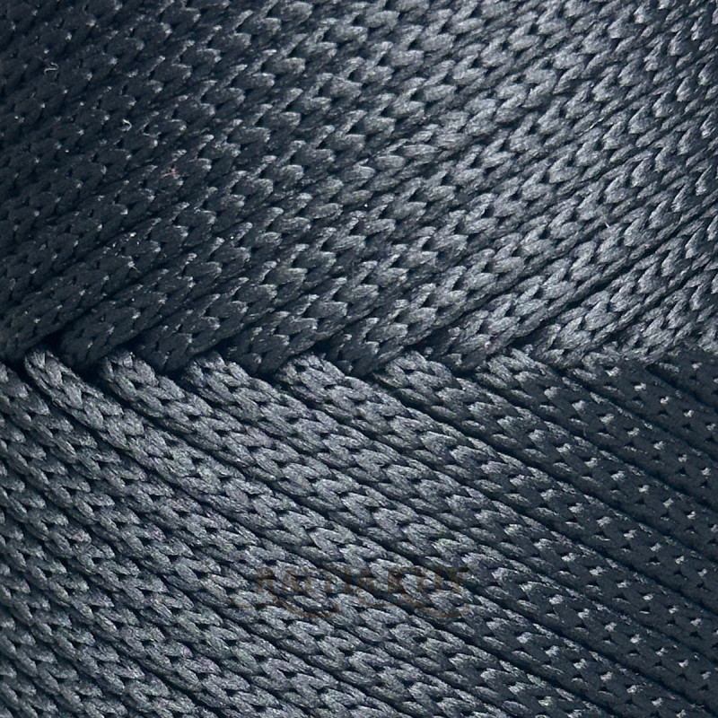 3.5 mm Black polyester cord