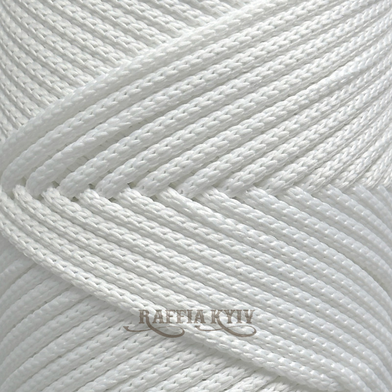 3.5 mm White polyester cord