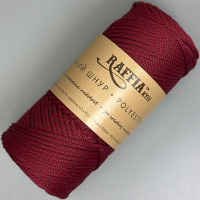 3,5 мм Burgundy поліефірний шнур