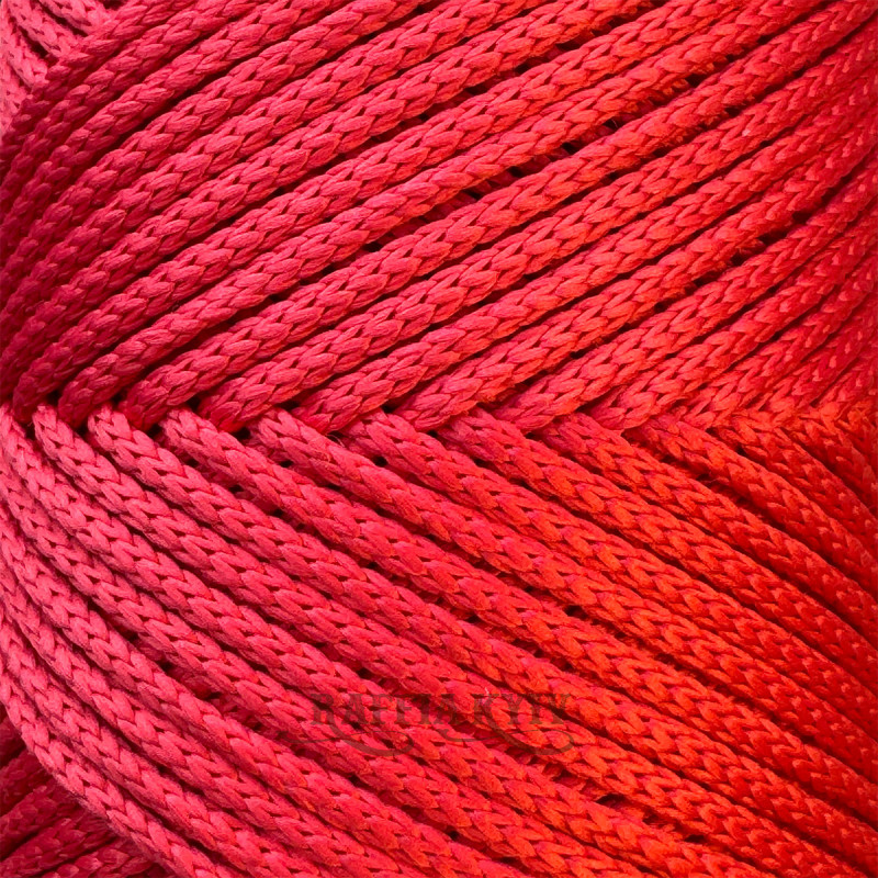 3,5 мм ярко-красный полиэфирный шнур Raffia™ Kyiv