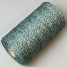 Sage polyester cord, 5 mm