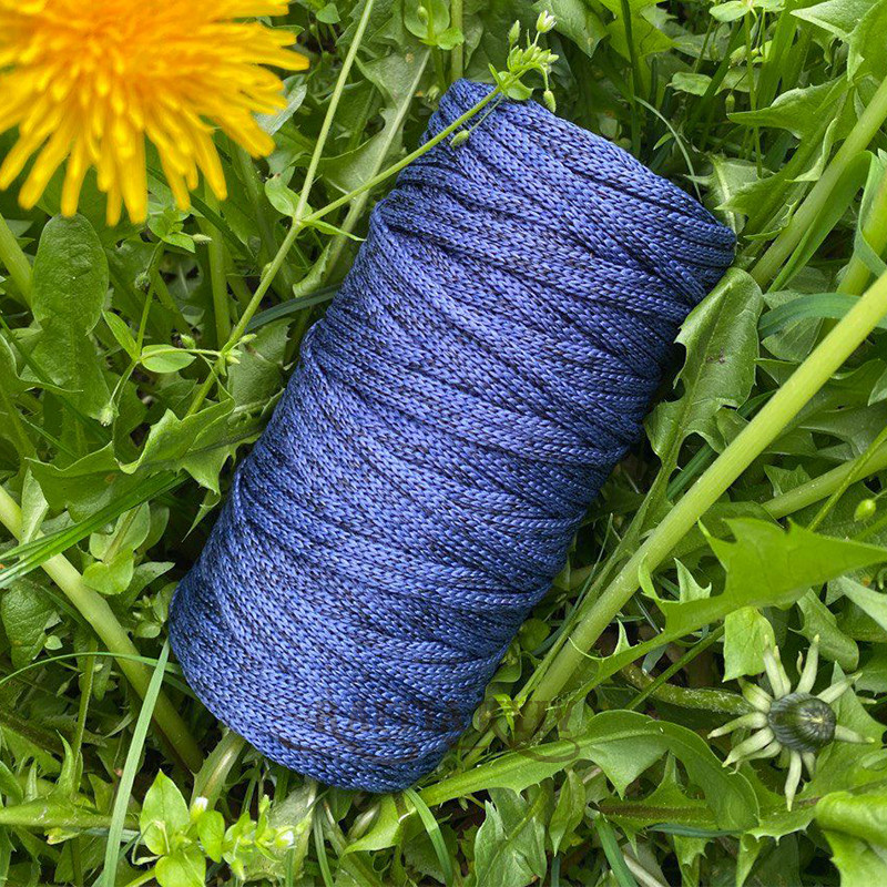 "Storm" melange polyester cord, 5 mm