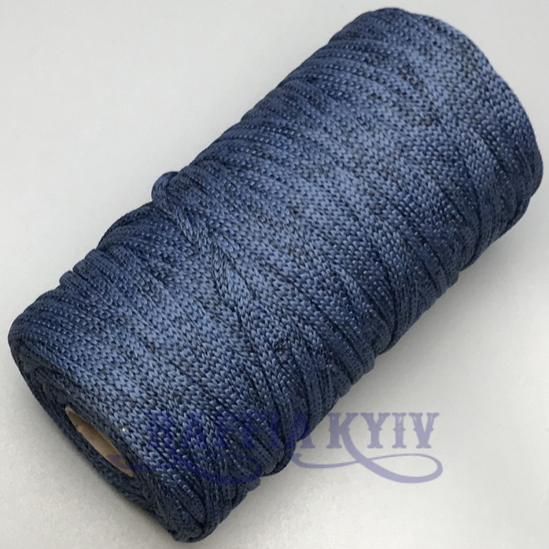 "Storm" melange polyester cord, 5 mm