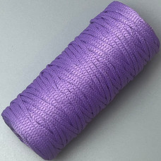 Violet polyester cord, 4 mm soft