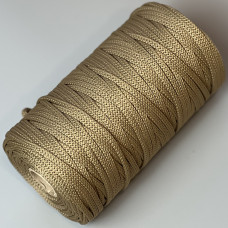 Walnut polyester cord, 5 mm