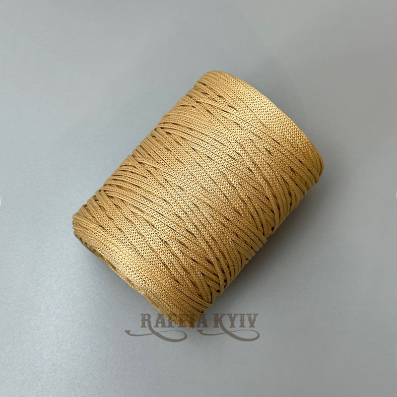 Wheat polyester cord, 2 mm