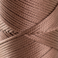 Milk chocolate 2 mm polypropylene cord Hobby Trend