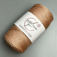 Beige powder 3 mm polypropylene cord Hobby Trend