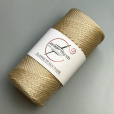 Champagne polypropylene cord, 3 mm