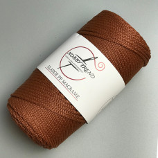 Light brown polypropylene cord, 3 mm