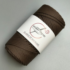 Brown polypropylene cord, 3 mm