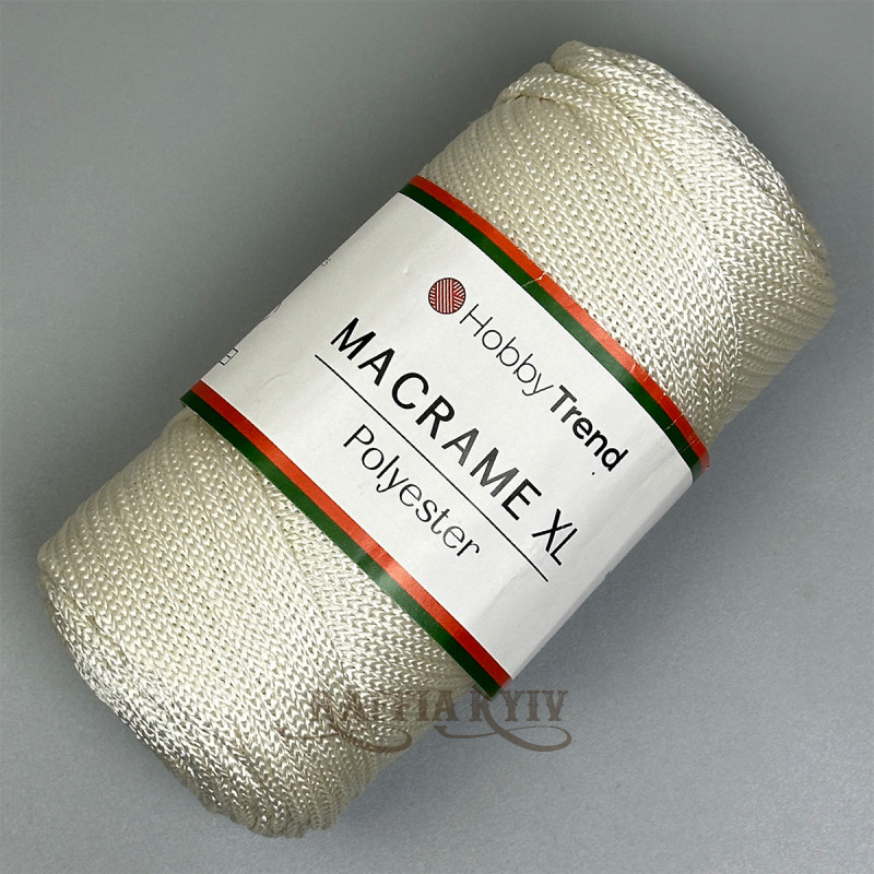 Світлий сатин 3 мм поліпропіленовий шнур Hobby Trend