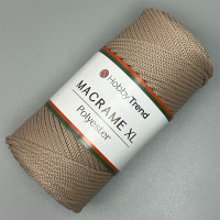 Cacao matte 3 mm polypropylene cord Hobby Trend
