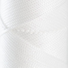 Белый с люрексом 2 мм полипропиленовый шнур Hobby Trend