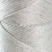 Light grey with lurex 2 mm polypropylene cord Hobby Trend