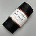 Black with black lurex 2 mm polypropylene cord Hobby Trend