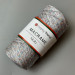 White with multi-lurex 2 mm polypropylene cord Hobby Trend