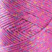 Magenta with multi-lurex 2 mm polypropylene cord Hobby Trend