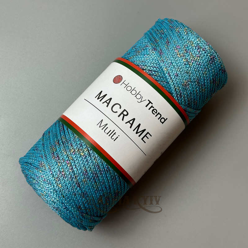 Tiffany with multi-lurex 2 mm polypropylene cord Hobby Trend