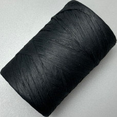 Black paper ribbon raffia, 250 m